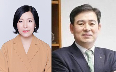 사진 왼쪽부터 박정림, 김성현 KB증권 공동 대표이사(KB증권 제공)